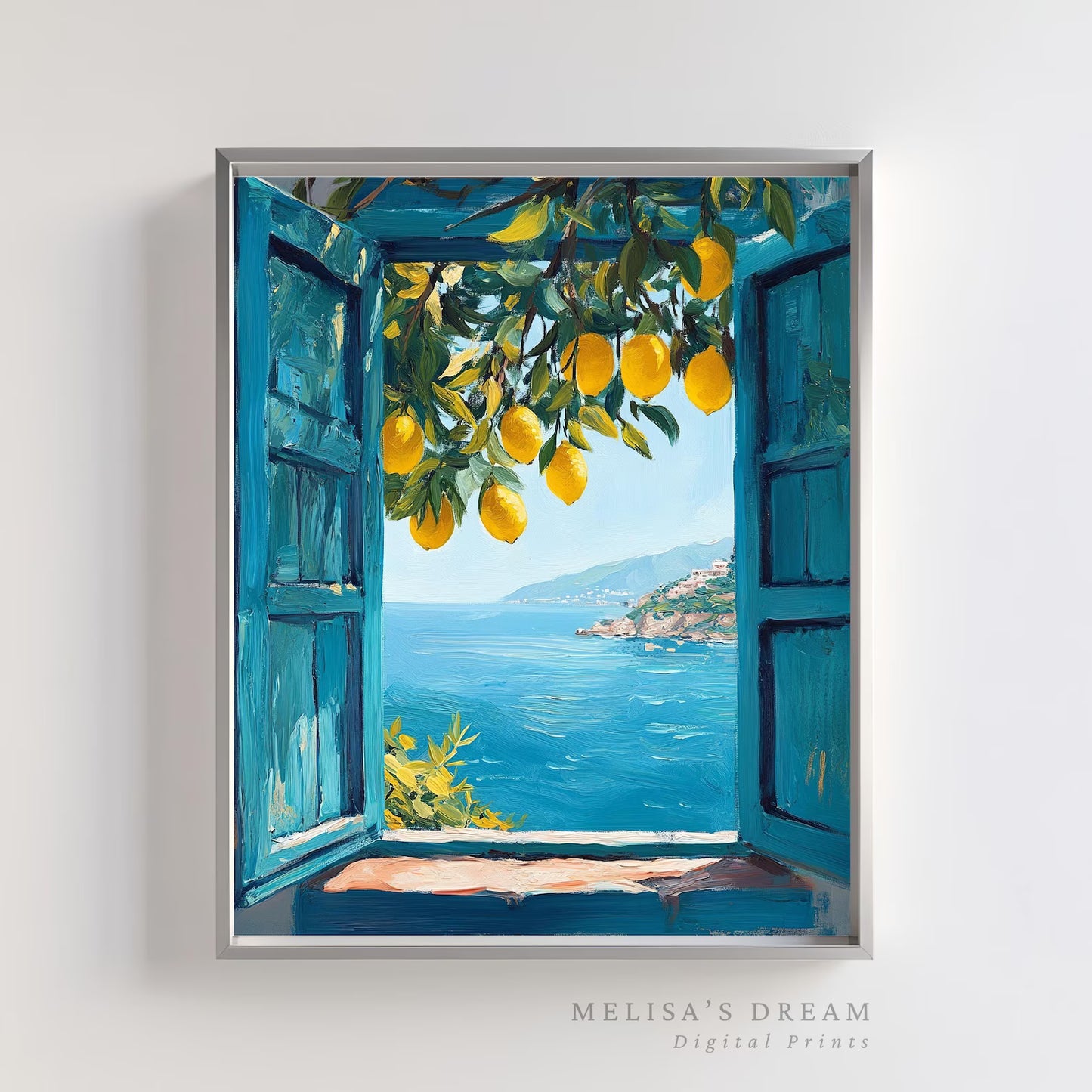 Mediterranean Window Print
